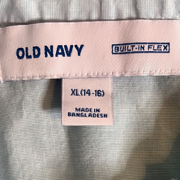 Old Navy & Good Fellow Set of 3 Boys Button Down Short Sleeve Shirts Size 14/16 - Picture 7 of 8